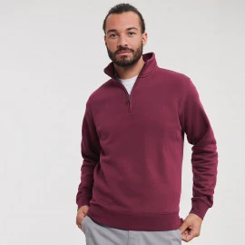 Russell Men's Authentic 1/4 Zip Sweat - R-270M-0 