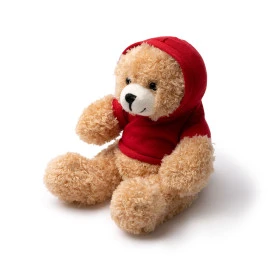 Stamina Plüschbär Jazz mit Kapuzenpullover 