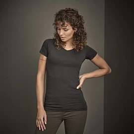 Tee Jays Women's Fashion Stretch Tee Extra Length - 455 