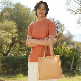 Westford Mill Jute Compact Tote - W406