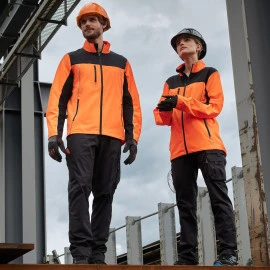 James & Nicholson Workwear-Pants light Slim-Line - JN1858 