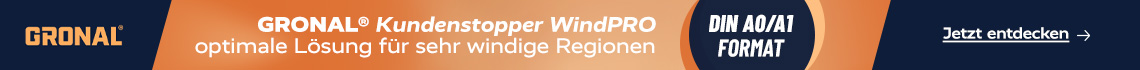GRONAL® Kundenstopper WindPRO