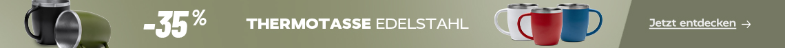 Thermotasse Edelstahl