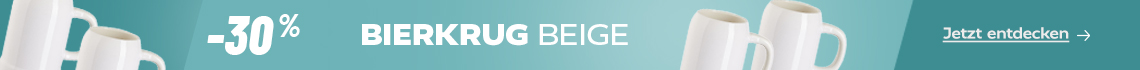 Bierkrug beige