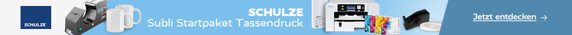 Schulze Subli Startpaket Tassendruck