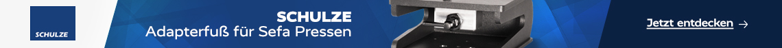 Schulze Adapterfuß für Sefa Pressen 