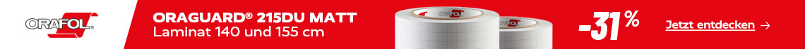 Orafol ORAGUARD® 215DU im Abverkauf